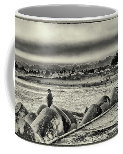 Fishing Coffee Mug featuring the photograph Sand and Jacks by Tom Kelly