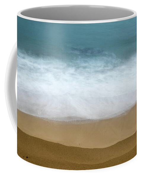 Nature Coffee Mug featuring the photograph Sand And Sea by Stelios Kleanthous