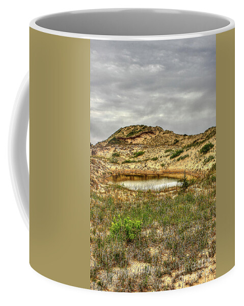 Sand Coffee Mug featuring the photograph Sand Landform by Randy Pollard