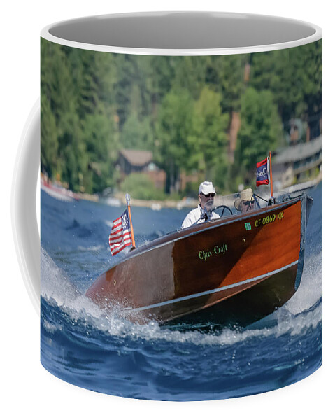 Boat Coffee Mug featuring the photograph Saturday Romp by Steven Lapkin
