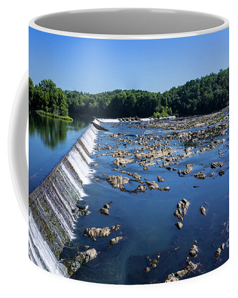 Savannah River Rapids - Augusta Ga 2 Coffee Mug featuring the photograph Savannah River Rapids - Augusta GA 2 by Sanjeev Singhal