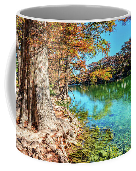 Texas Coffee Mug featuring the photograph Scenic Frio River by Bee Creek Photography - Tod and Cynthia