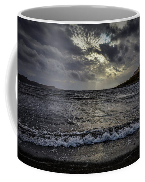 Scottish Waves Coffee Mug featuring the photograph Scottish waves #i2 by Leif Sohlman
