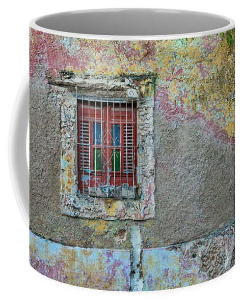 Mexican Coffee Mug featuring the photograph Secured Window by Jurgen Lorenzen