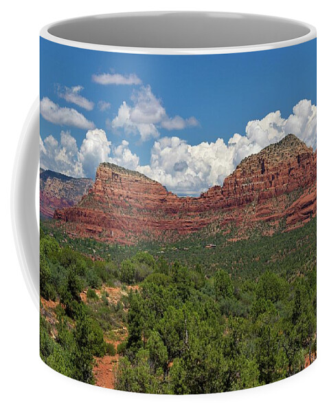 Arizona Coffee Mug featuring the photograph Sedona Red Rocks 1 by Marisa Geraghty Photography