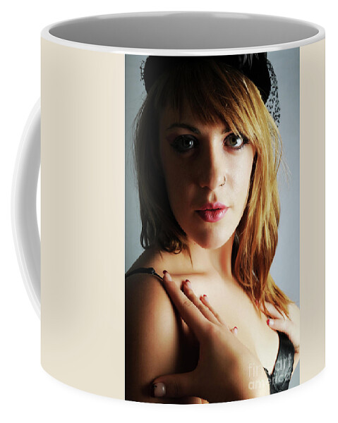 Girl Coffee Mug featuring the photograph She Is All Ready by Robert WK Clark