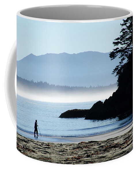 Silence And I Coffee Mug featuring the photograph Silence And I by Bob Christopher