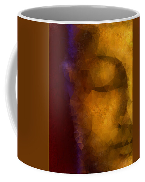 Silentium Coffee Mug featuring the painting Silentium by Vart Studio