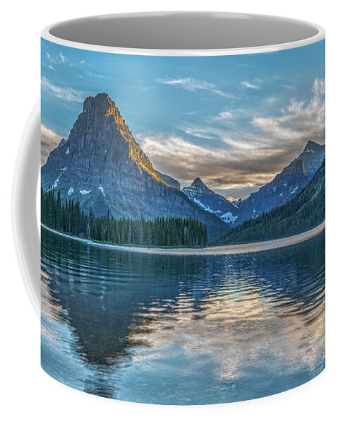 Glacier National Park Coffee Mug featuring the photograph Sinopah by Kenneth Everett