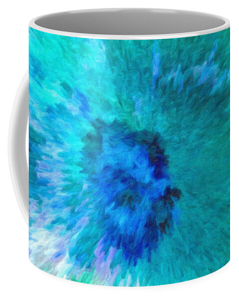 Blue Coffee Mug featuring the photograph Sixty Shades of Blue by Diane Lindon Coy