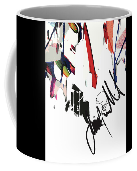  Coffee Mug featuring the digital art Skyline by Jimmy Williams