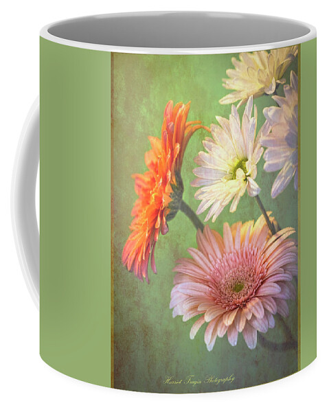 Daisy Coffee Mug featuring the photograph Small Gathering by Harriet Feagin