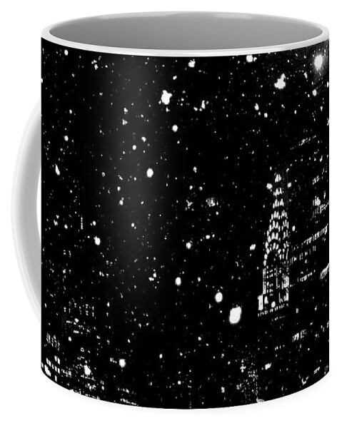Snow Coffee Mug featuring the digital art Snow Collection Set 06 by Az Jackson