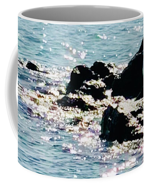 Sea Coffee Mug featuring the photograph Snowy Egret Watching for Dinner Captiva Island by Shelly Tschupp