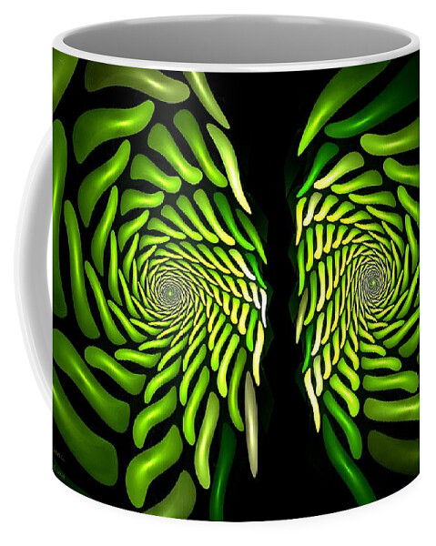 Gardening Coffee Mug featuring the digital art Some Kinda Weed I Guess I Better Spray It by Doug Morgan