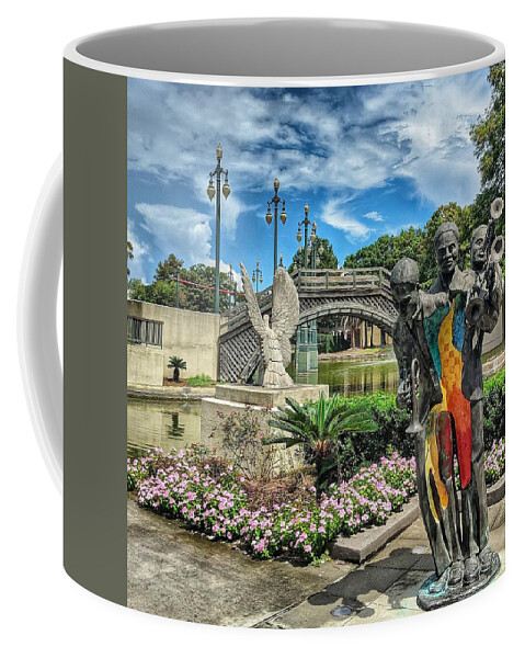 New Orleans Coffee Mug featuring the photograph Sounds of NOLA by Portia Olaughlin