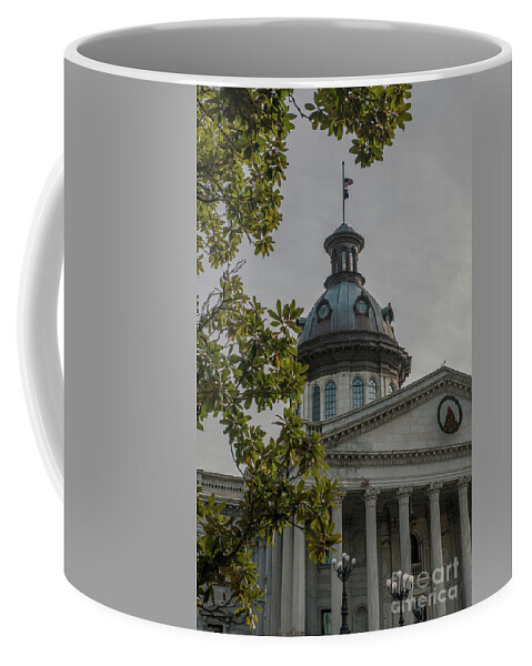 South Carolina State House Coffee Mug featuring the photograph South Carolina Seat of State Goverment by Dale Powell