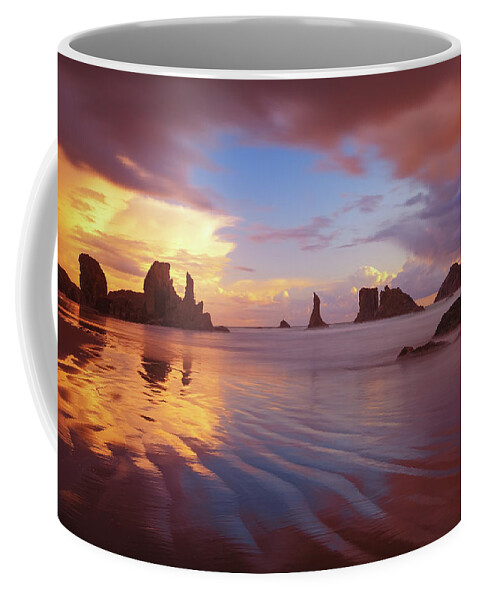 Oregon Coffee Mug featuring the photograph South Coast Sunset by Darren White
