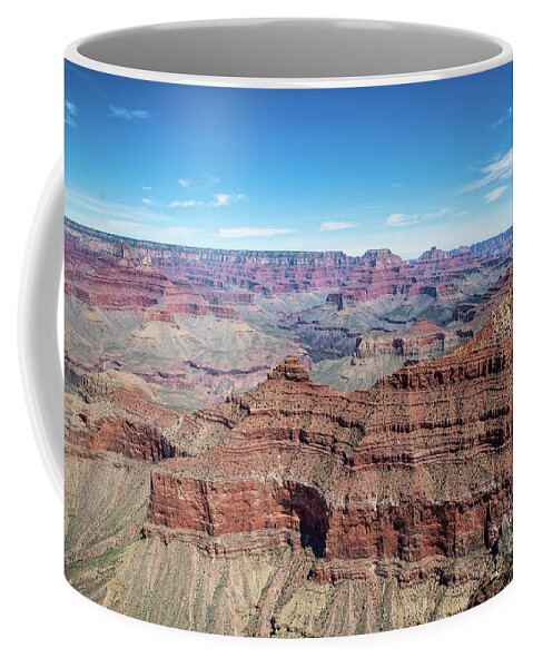 America Coffee Mug featuring the photograph South Rim View by Ed Taylor