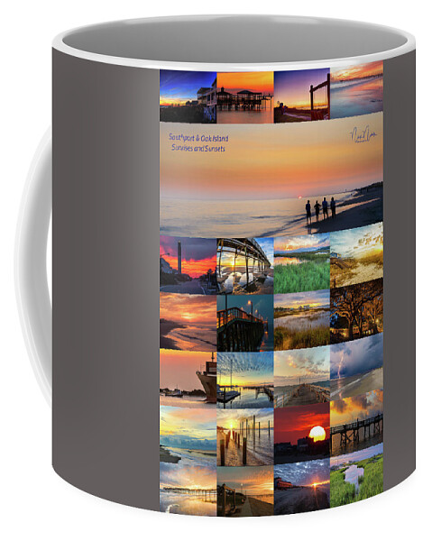 Southport Coffee Mug featuring the photograph Southport/ Oak Island Sunrises and Sunsets by Nick Noble