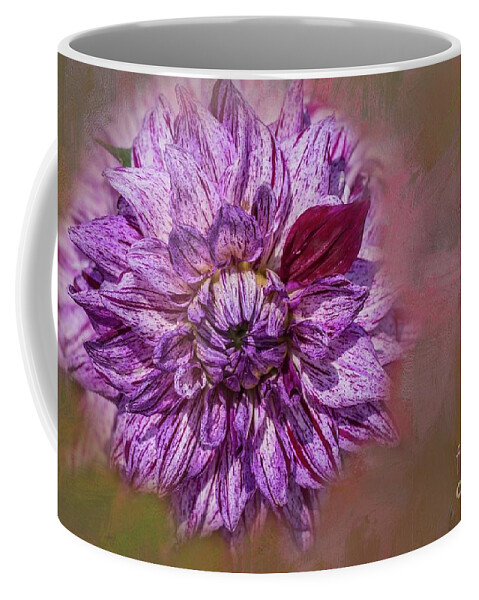 Dahlia Coffee Mug featuring the photograph Speckled Beauty by Eva Lechner