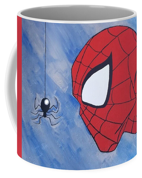 Spiderman Coffee Mug by Kristin Mcdonnel - Fine Art America