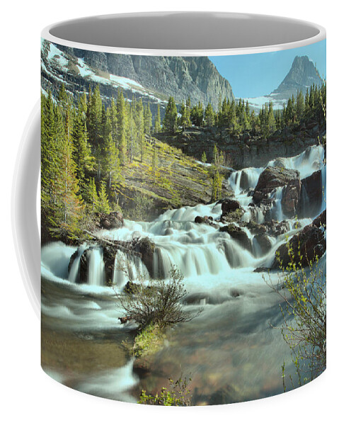 Red Rock Falls Coffee Mug featuring the photograph Spring 2019 At Red Rock Falls by Adam Jewell