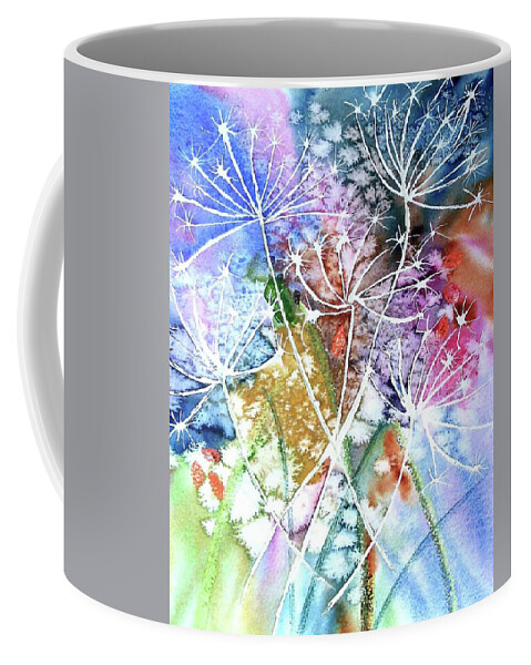 Flowers Coffee Mug featuring the mixed media Spring Forward by J Richey