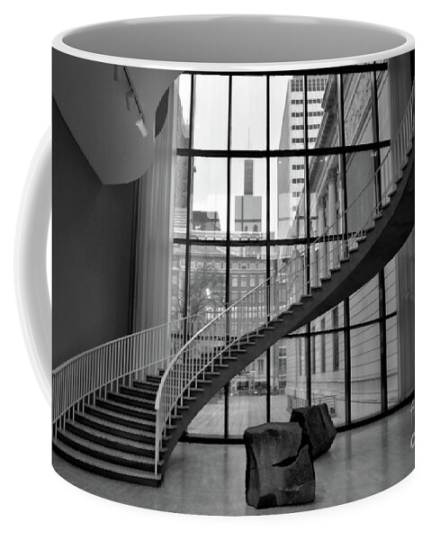Fineartroyal Coffee Mug featuring the photograph Staircase of Chicago Art Institute by FineArtRoyal Joshua Mimbs