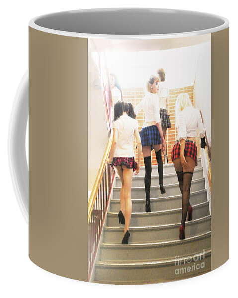 Girl Coffee Mug featuring the photograph Stairway To Heaven by Robert WK Clark