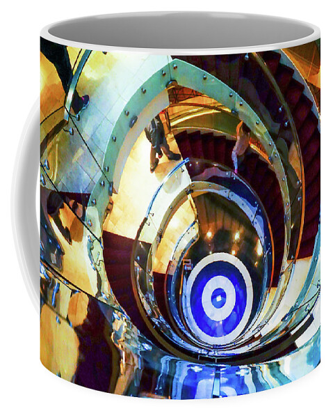  Coffee Mug featuring the photograph Stairway To Steerage by Darcy Dietrich