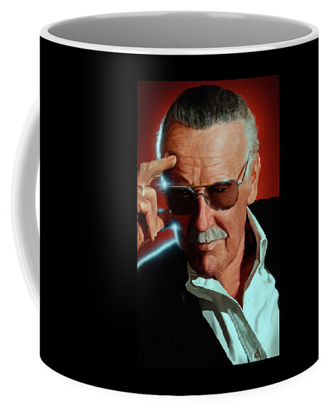 Stan Lee Custom Porcelain Mug-Characters