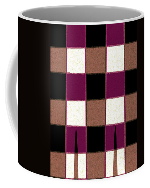  Coffee Mug featuring the digital art Stand Tall G by Margaret Meg Murray