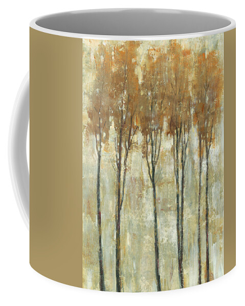 Botanical Coffee Mug featuring the painting Standing Tall In Autumn I by Tim Otoole