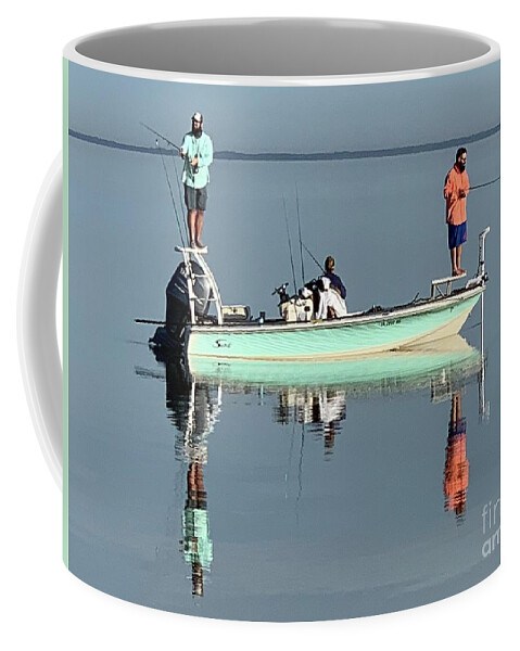 Indian River Lagoon Coffee Mug featuring the photograph Still Fishing by AnnaJo Vahle