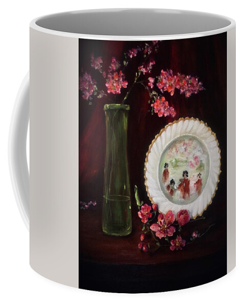 Still Life Coffee Mug featuring the painting Still Life V by Anne Barberi