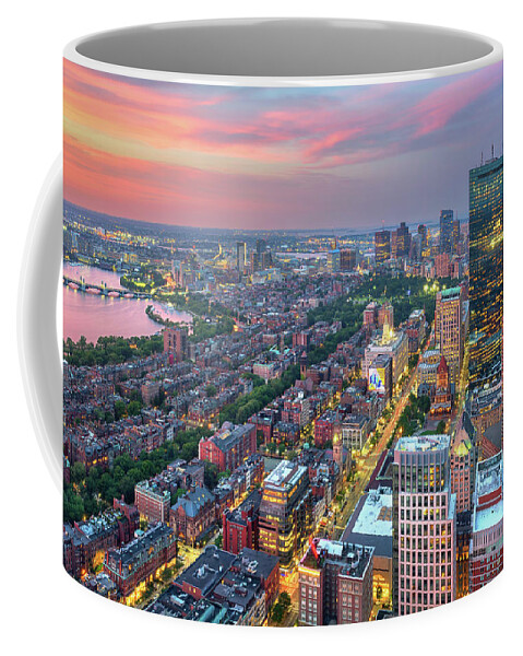 Boston Coffee Mug featuring the photograph Summer Evening in Boston by Kristen Wilkinson