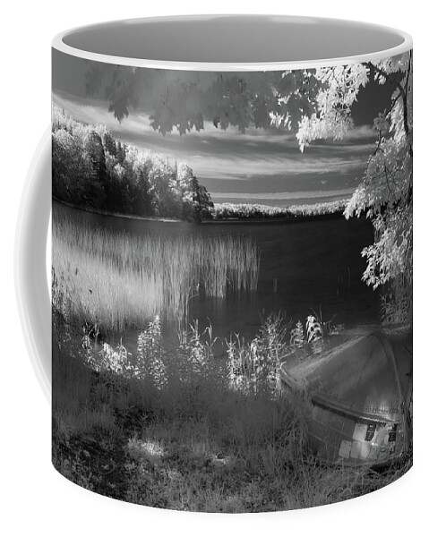 Waterscape Coffee Mug featuring the photograph Summer Morning by Vicky Edgerly