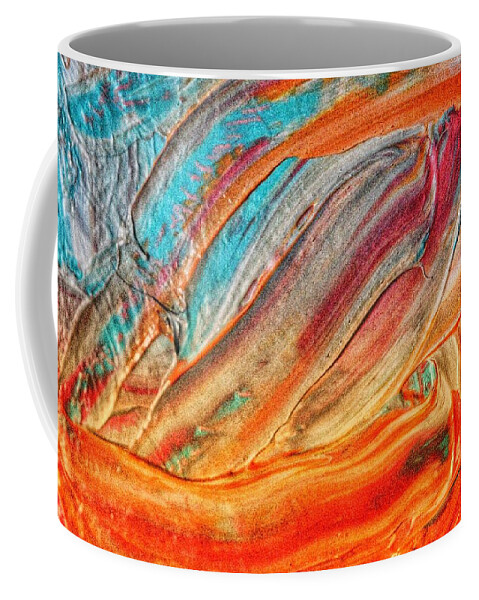 Acrylics Painting Coffee Mug featuring the painting Summer Sunset by Bonnie Bruno