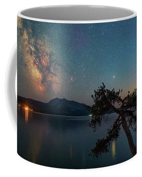 Astronomy Coffee Mug featuring the photograph Summernight Dream by Ralf Rohner
