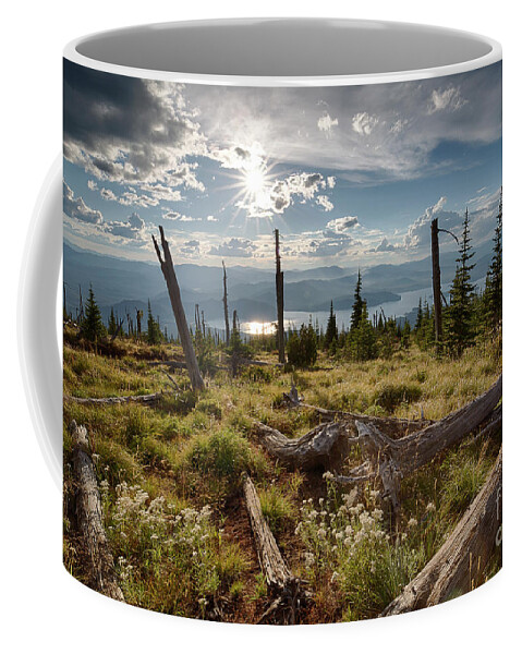 Bonner County Coffee Mug featuring the photograph Sundance Sun by Idaho Scenic Images Linda Lantzy
