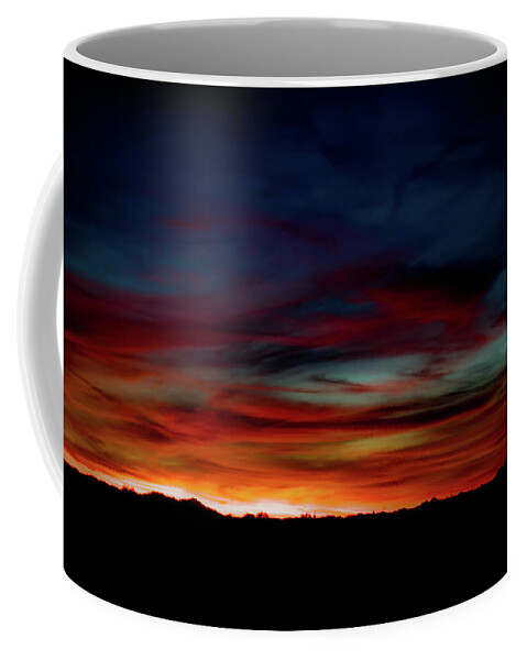 Sunset Coffee Mug featuring the photograph Sunday Sunset by Melisa Elliott