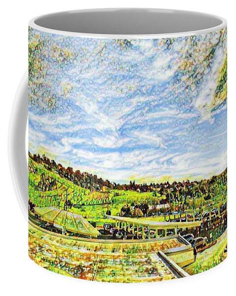 Nature Coffee Mug featuring the photograph Sunny day by Steven Wills
