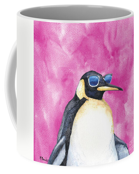 Watercolor Coffee Mug featuring the painting Sunny Farm XII by Paul Brent