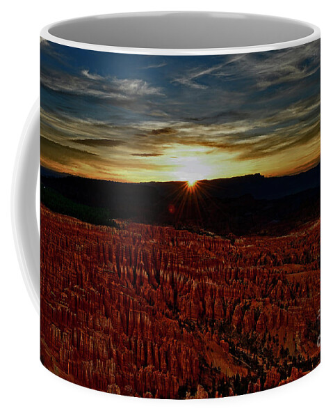 Sunrise Coffee Mug featuring the photograph Sunrise at Bryce Canyon National Park by Amazing Action Photo Video