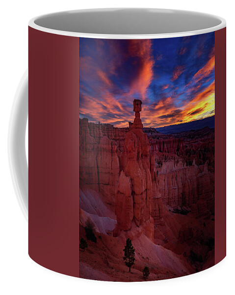 50s Coffee Mug featuring the photograph The Glory of the Thor by Edgars Erglis