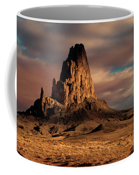 Southwest Coffee Mug featuring the photograph Sunrise On El Capitan by Sandra Bronstein