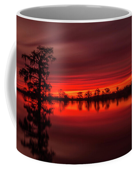 Waccamaw River Coffee Mug featuring the photograph Sunset on the Waccamaw by Joe Granita