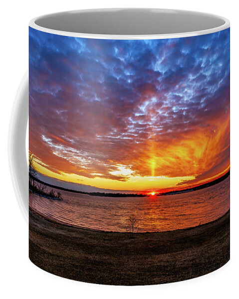 Cloudy Coffee Mug featuring the photograph Sunsets by Doug Long