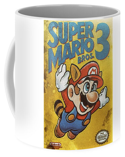 Retro Super Mario 8Bit Game On Ceramic 11oz Mug 